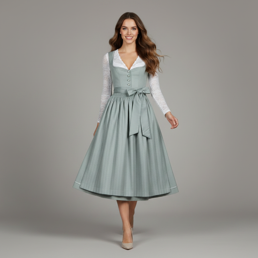 Elegant Dirndl Dress | Women's Traditional Oktoberfest Outfit