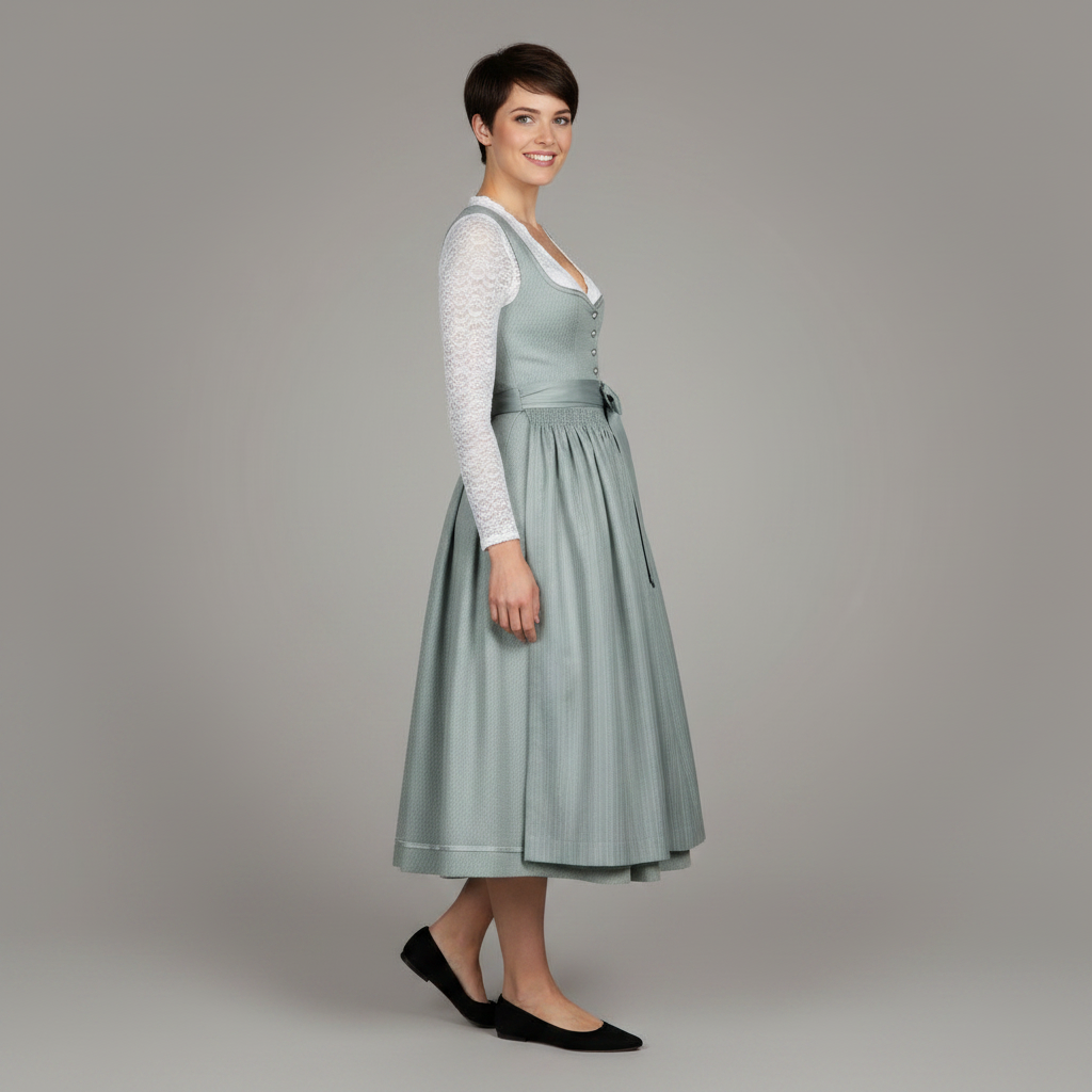 Elegant Dirndl Dress | Women's Traditional Oktoberfest Outfit