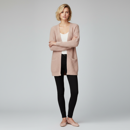 Elegant Women's Long Cardigan | Versatile Wardrobe Essential