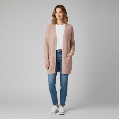 Elegant Women's Long Cardigan | Versatile Wardrobe Essential