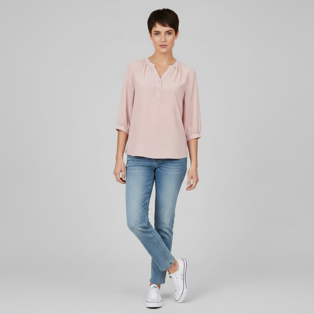 Silk Patchwork Blouse | Women's Summer Top