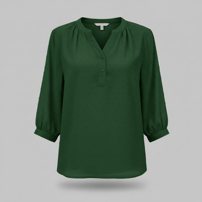 Silk Patchwork Blouse | Women's Summer Top