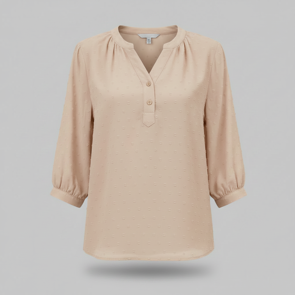 Silk Patchwork Blouse | Women's Summer Top