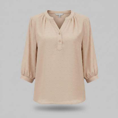 Silk Patchwork Blouse | Women's Summer Top