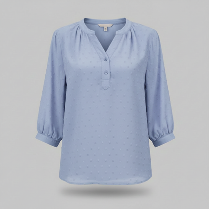 Silk Patchwork Blouse | Women's Summer Top