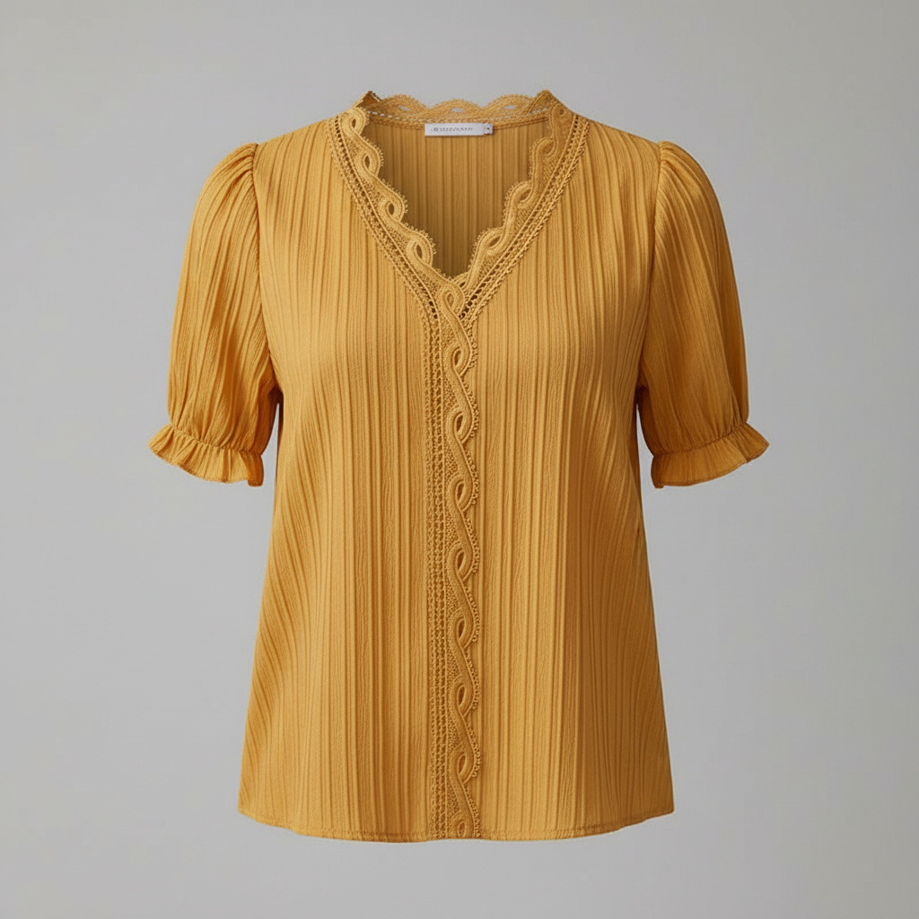White Puff Sleeve Blouse | Women's Summer Top