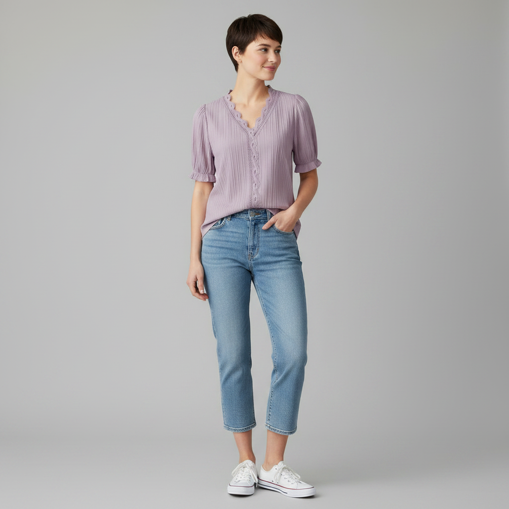 White Puff Sleeve Blouse | Women's Summer Top