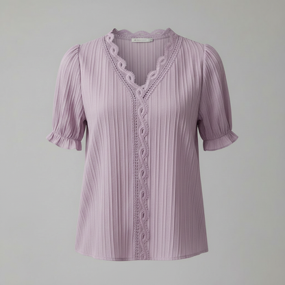 White Puff Sleeve Blouse | Women's Summer Top
